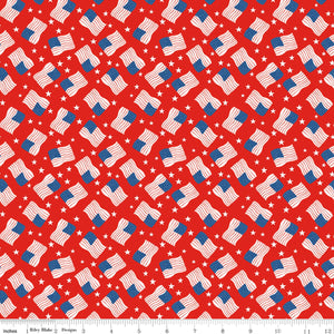 COMING SOON - Firecracker Flags Red Hen by My Mind's Eye