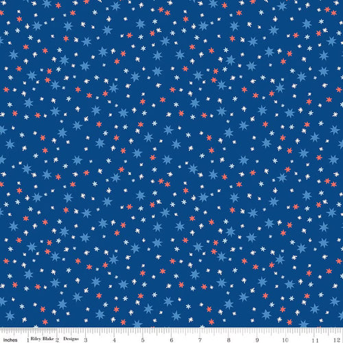 COMING SOON - Firecracker Stars Blue by My Mind's Eye