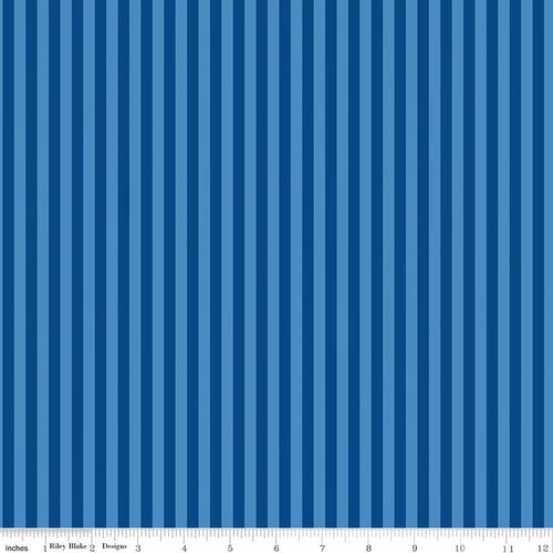 COMING SOON - Firecracker Stripes Blue by My Mind's Eye