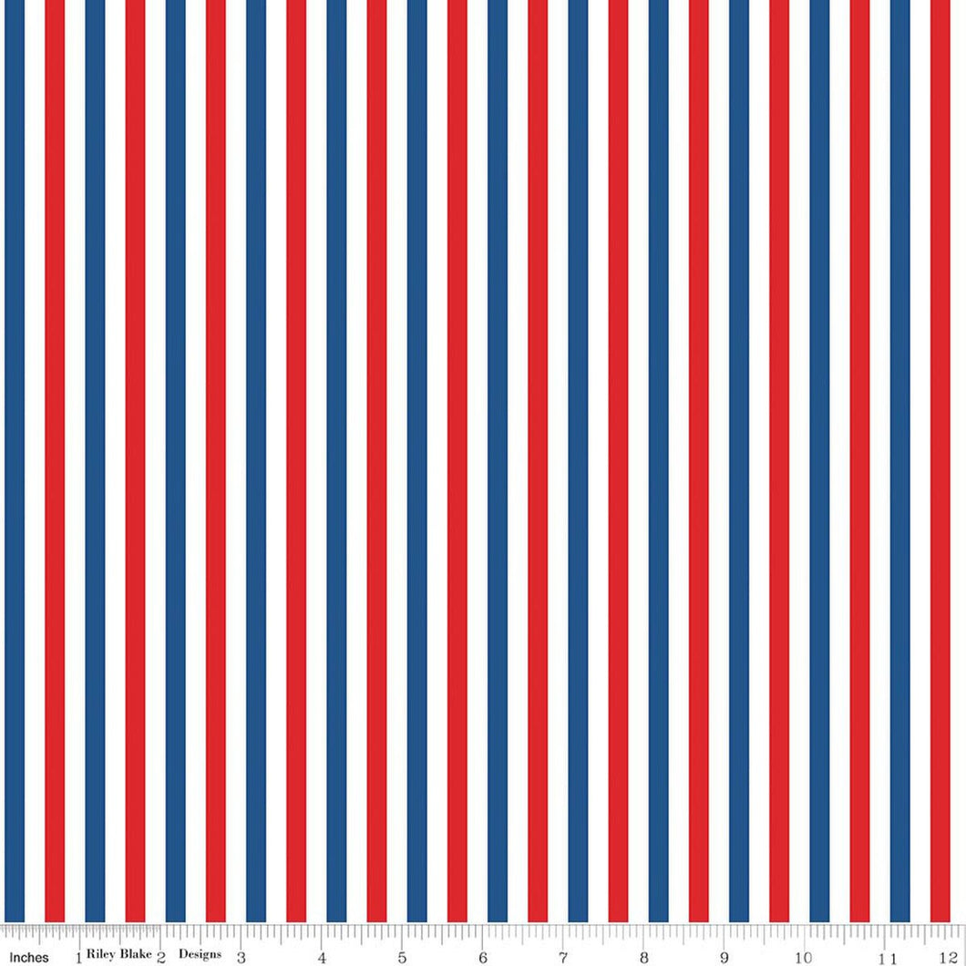 COMING SOON - Firecracker Stripes Multi by My Mind's Eye