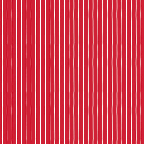 COMING SOON - Radiant Ruby Stripe Schoolhouse by Dani Mogstad