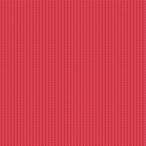 COMING SOON - Radiant Ruby Herringbone Schoolhouse by Dani Mogstad