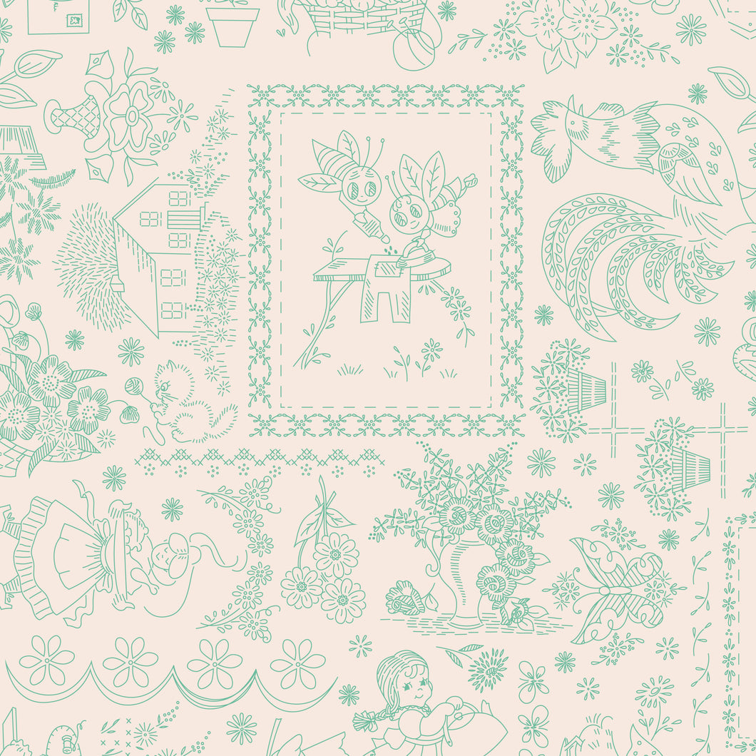 COMING SOON - Berry and Sage Embroidery Latte by Lori Holt