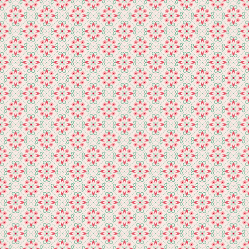 COMING SOON - Berry and Sage Wallpaper Latte by Lori Holt