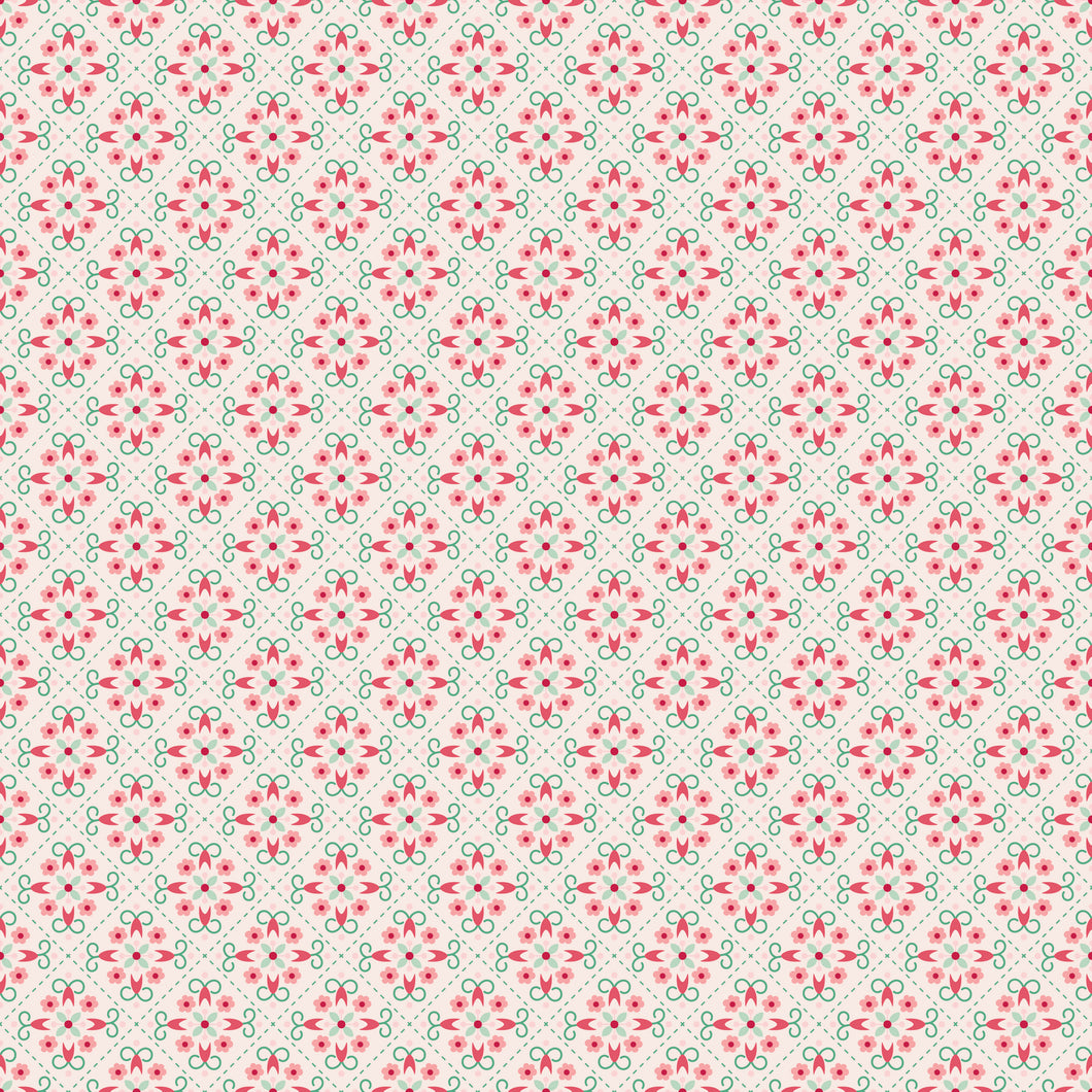 COMING SOON - Berry and Sage Wallpaper Latte by Lori Holt