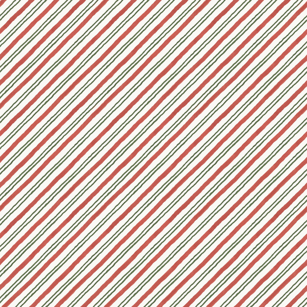 COMING SOON - Holiday Spirit Stripes Multi by Lisa Audit
