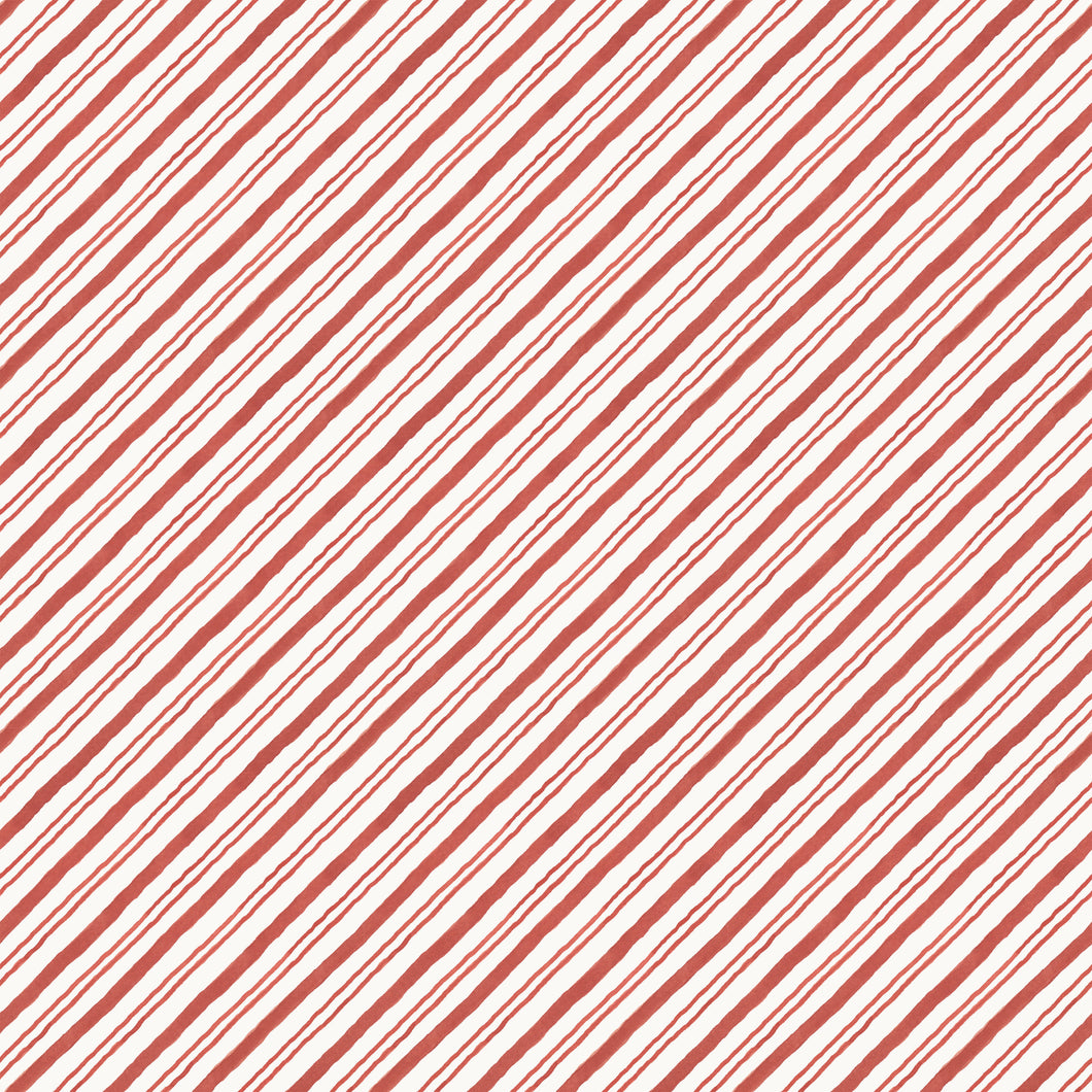 COMING SOON - Holiday Spirit Stripes Red by Lisa Audit