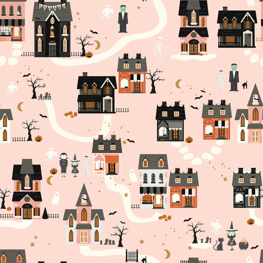 COMING SOON - Frank and Friends Houses Pink by My Mind's Eye