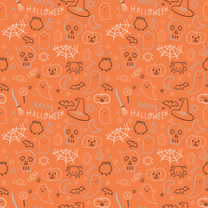 COMING SOON - Frank and Friends Halloween Icons Orange by My Mind's Eye