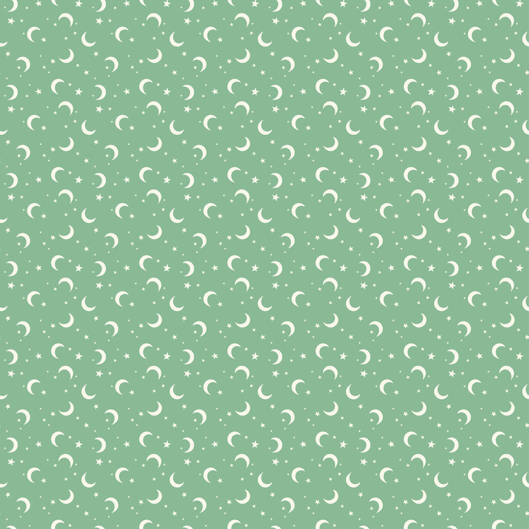 COMING SOON - Frank and Friends Moon and Stars Green by My Mind's Eye