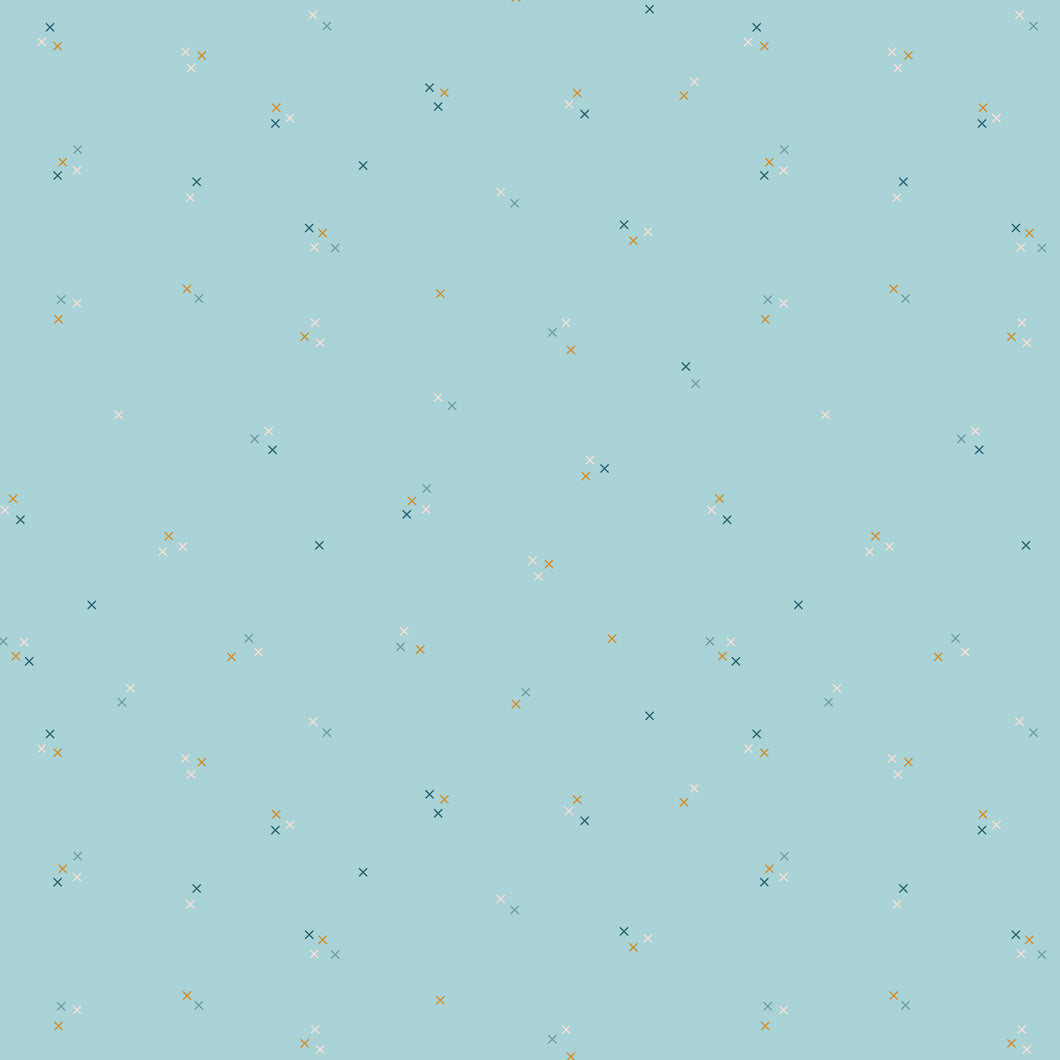 COMING SOON - Correspondence Stitching Aqua by Beverly McCullough