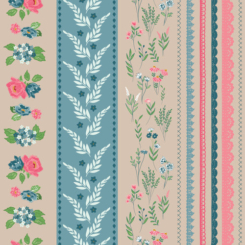 COMING SOON - Correspondence Wide Stripe Wheat by Beverly McCullough