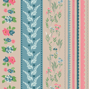 COMING SOON - Correspondence Wide Stripe Wheat by Beverly McCullough