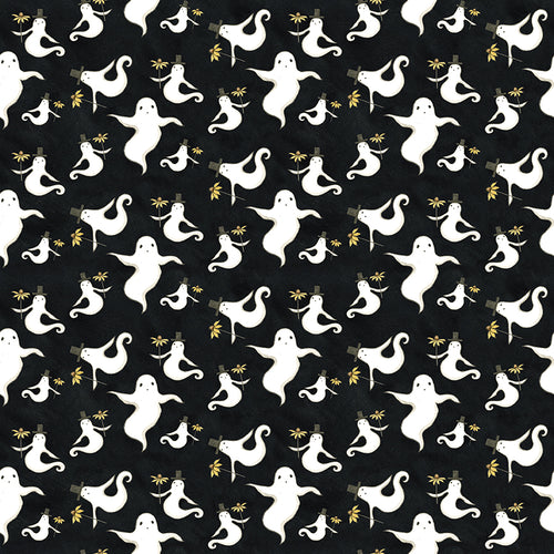 COMING SOON - Spooky Ghosts Black by Teresa Kogut