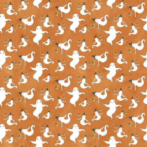 COMING SOON - Spooky Ghosts Orange by Teresa Kogut