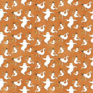 COMING SOON - Spooky Ghosts Orange by Teresa Kogut