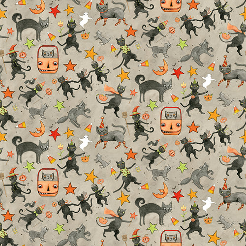 COMING SOON - Spooky Cats Gray by Teresa Kogut
