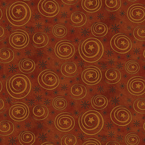 COMING SOON - Spooky Stars and Swirls Rusty Oak by Teresa Kogut