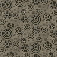 Spooky Stars and Swirls Tombstone by Teresa Kogut