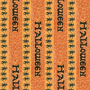 COMING SOON - Spooky Halloween Stripe Pumpkin by Teresa Kogut