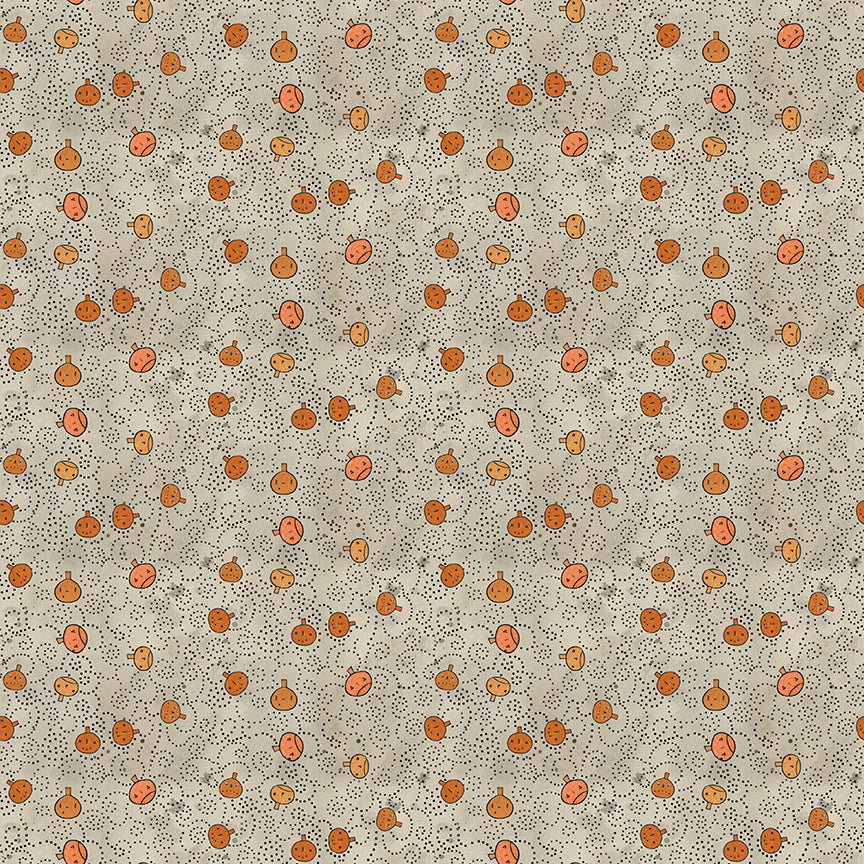 COMING SOON - Spooky Pumpkins Gray by Teresa Kogut