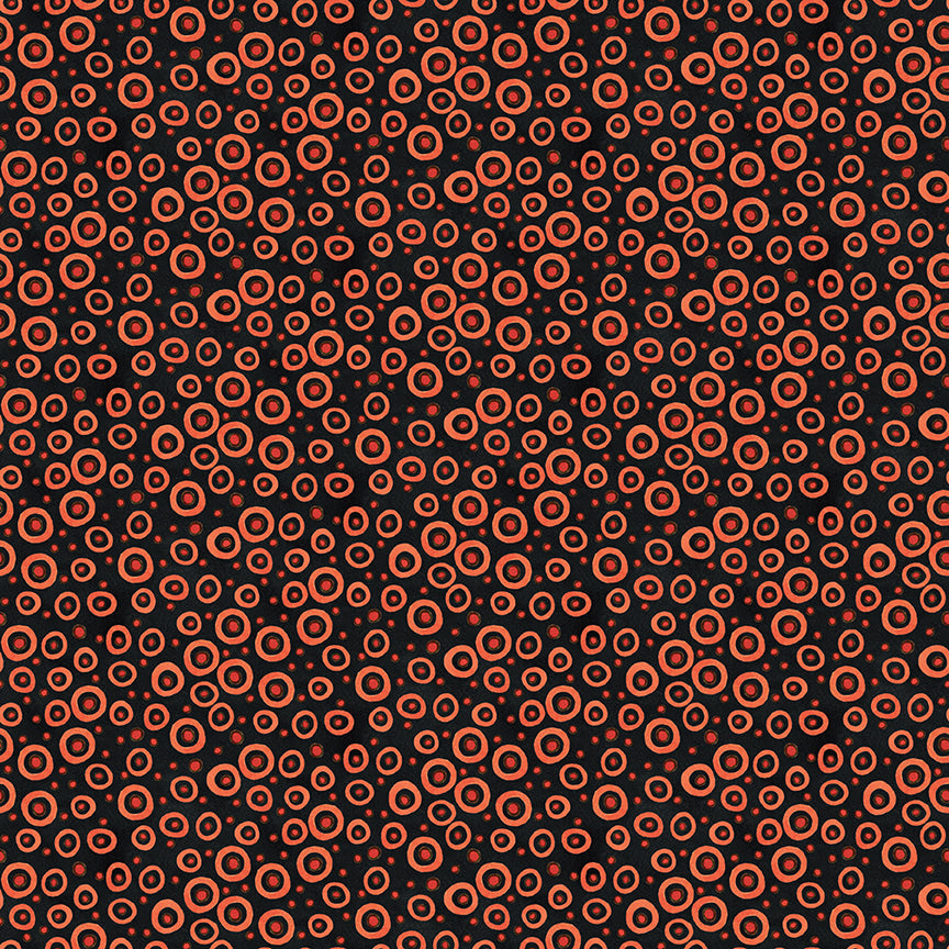 COMING SOON - Spooky Polka Dots Black by Teresa Kogut