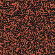 Spooky Polka Dots Black by Teresa Kogut