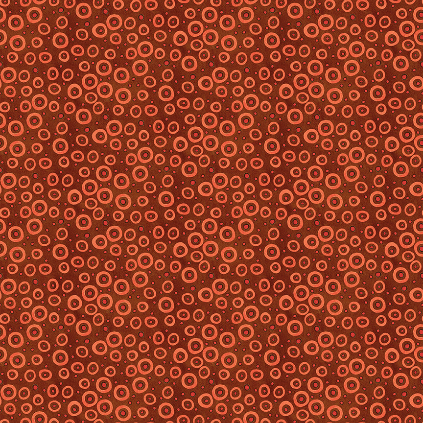COMING SOON - Spooky Polka Dots Rusty Oak by Teresa Kogut