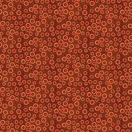 Spooky Polka Dots Rusty Oak by Teresa Kogut
