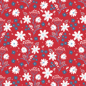 COMING SOON - Firework Fields Main Red by Gracey Larson