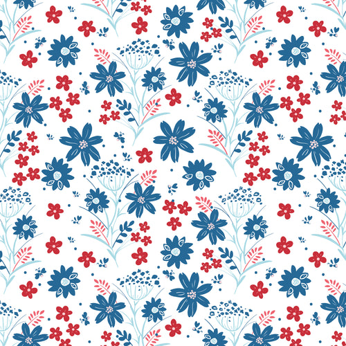 COMING SOON - Firework Fields Main White by Gracey Larson