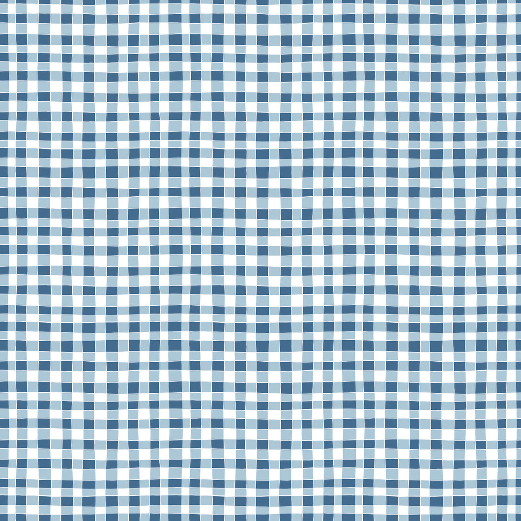 COMING SOON - Firework Fields Gingham Blue by Gracey Larson