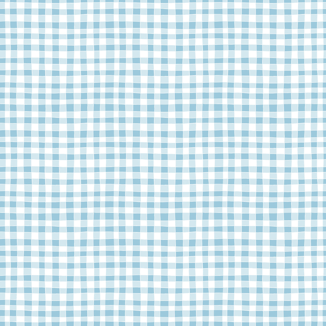 COMING SOON - Firework Fields Gingham Light Blue by Gracey Larson