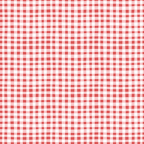 COMING SOON - Firework Fields Gingham Red by Gracey Larson