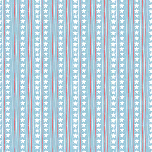 COMING SOON - Firework Fields Stars and Stripes Blue by Gracey Larson