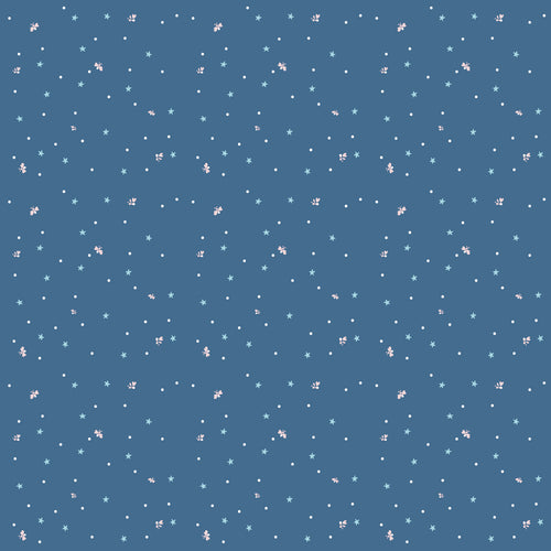 COMING SOON - Firework Fields Fireflies Coastal Blue by Gracey Larson