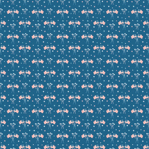 COMING SOON - Firework Fields Flags Coastal Blue by Gracey Larson