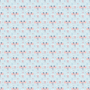 COMING SOON - Firework Fields Flags Light Blue by Gracey Larson