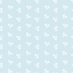 COMING SOON - Firework Fields Floral Light Blue by Gracey Larson