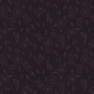 COMING SOON - Orchard House Sketch Floral Black by Heather Peterson