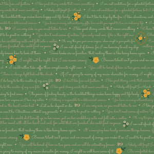 COMING SOON - Orchard House Text Green by Heather Peterson