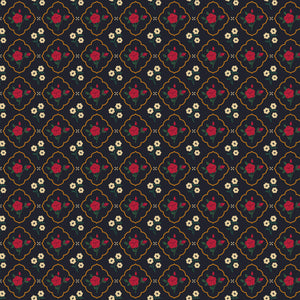 COMING SOON - Orchard House Medallions Black by Heather Peterson