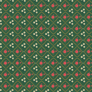 COMING SOON - Orchard House Medallions Green by Heather Peterson