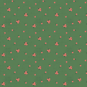 COMING SOON - Orchard House Rose Clusters Green by Heather Peterson