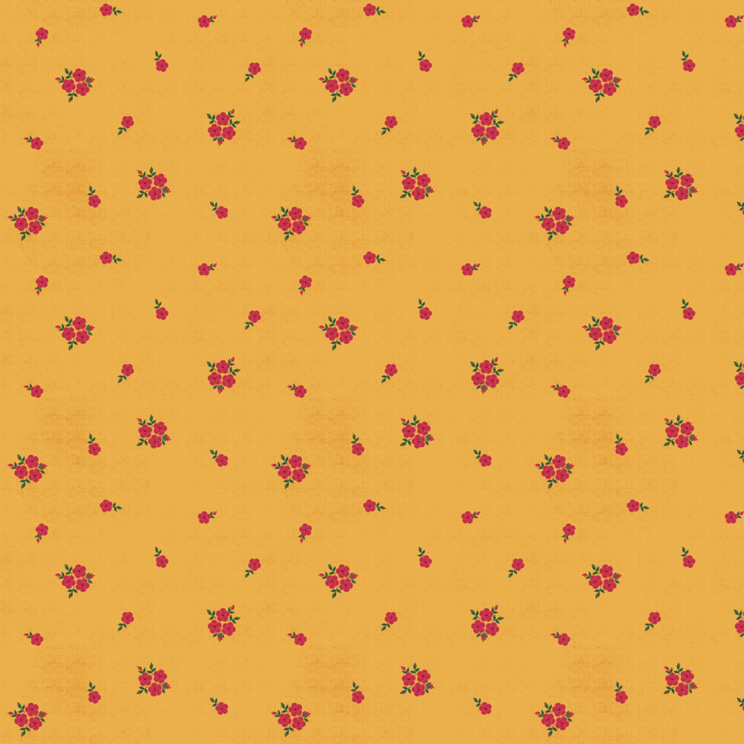 COMING SOON - Orchard House Rose Clusters Yellow by Heather Peterson