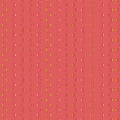COMING SOON - Orchard House Scallops Coral by Heather Peterson