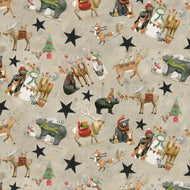 Northern Christmas Main Neutral by Teresa Kogut