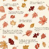 Cozy Autumn Quotes Putty by Beverly McCullough
