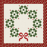 RESERVATION - Peace on Earth Circle of Cheer Boxed Quilt Kit by Sandy Gervais