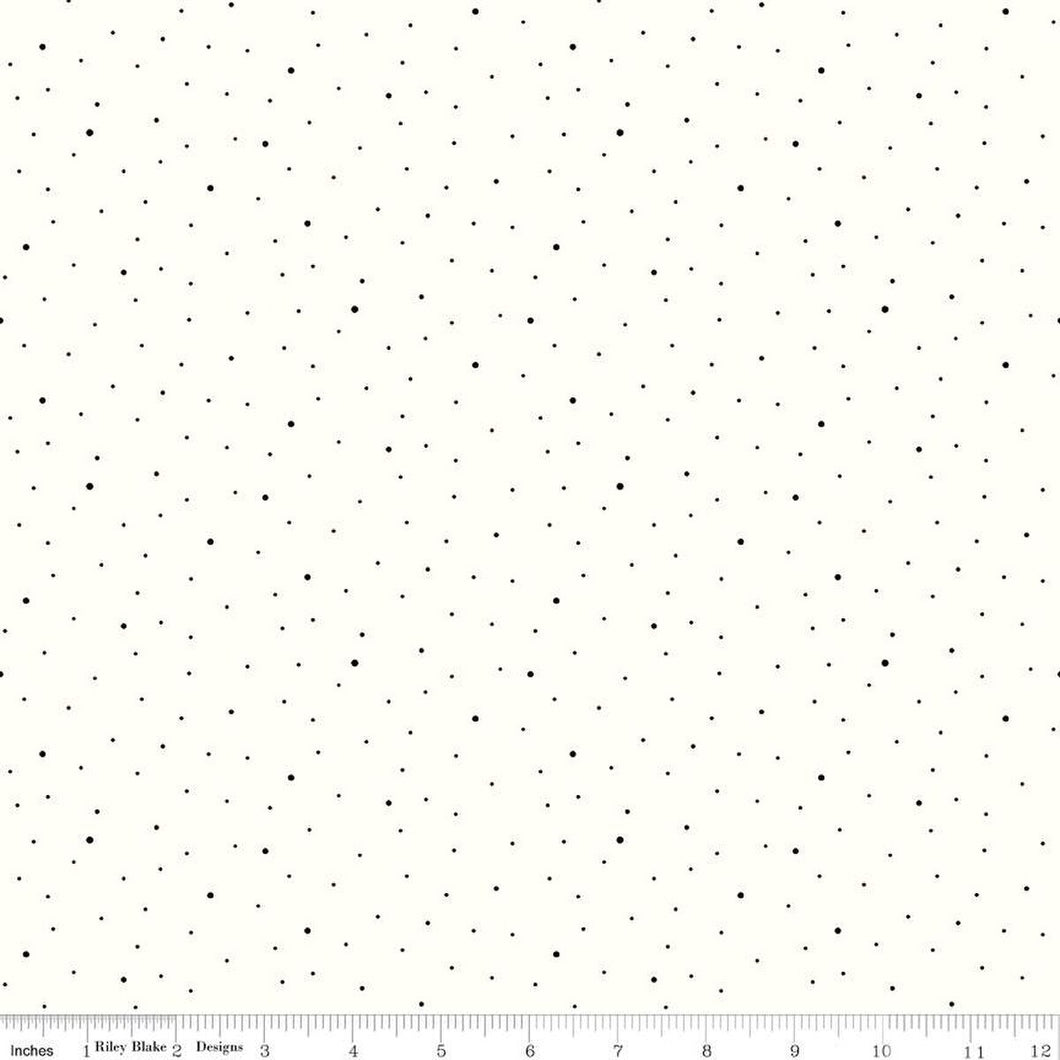 Dapple Dot Black by The RBD Designers